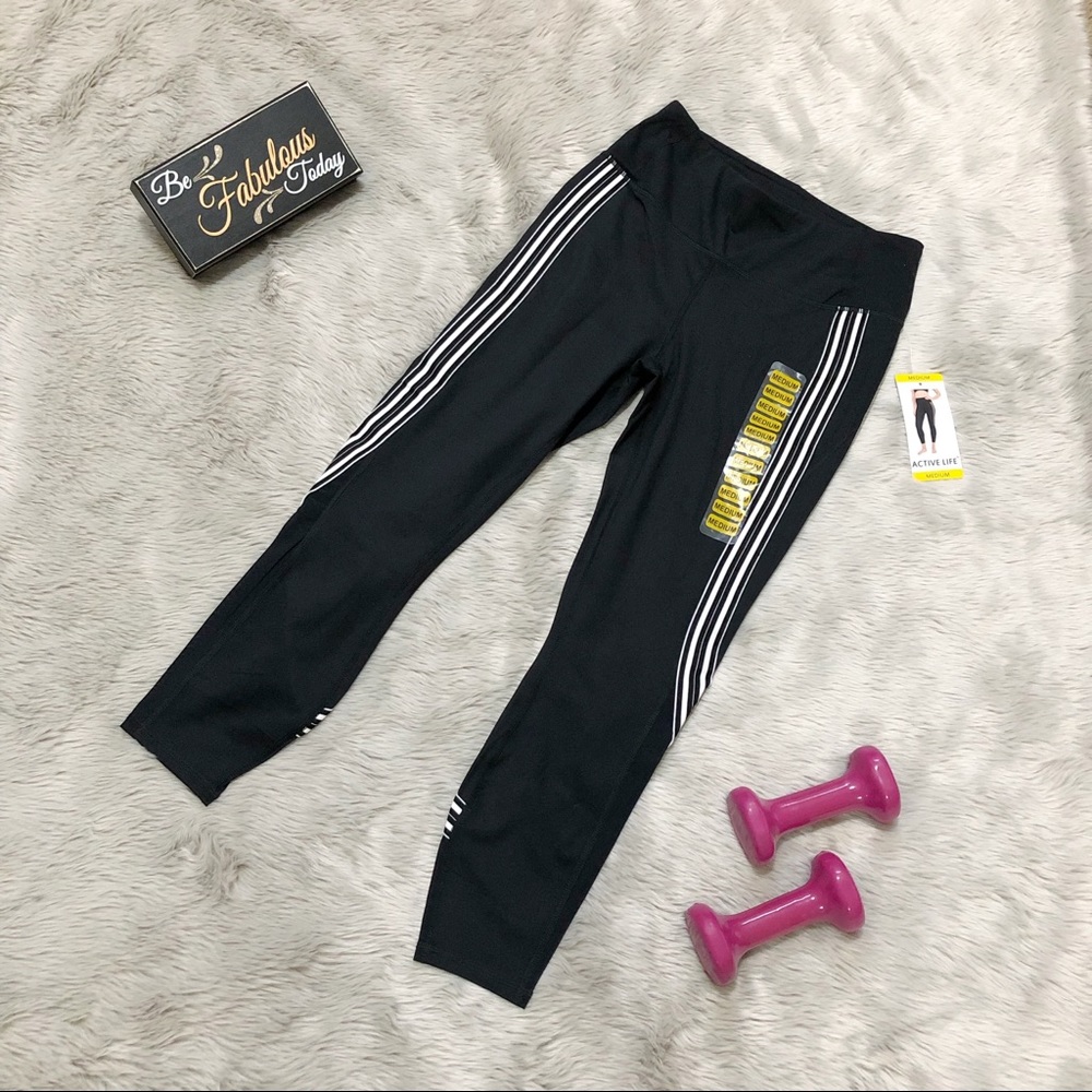 Active Life Activewear Side Striped Leggings